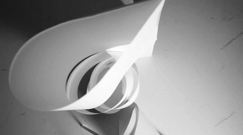 Papierskulptur - Digitale Werkstatt