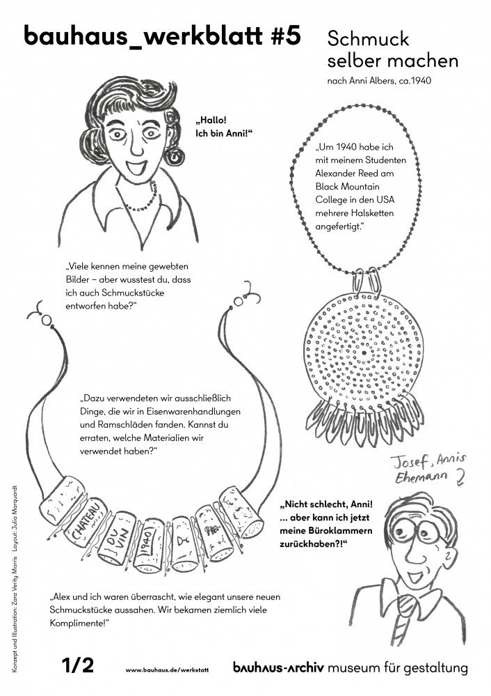 bauhaus_werkblatt #5: Schmuck selber machen